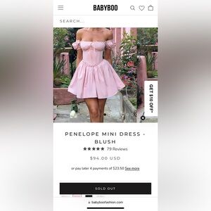 Babyboo sold out dress